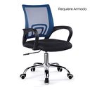 Silla para oficina ergonómica Azul