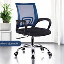 Silla para oficina ergonómica Azul