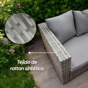 Sala Comedor para jardín Esquinera Ilios Innova color Gris