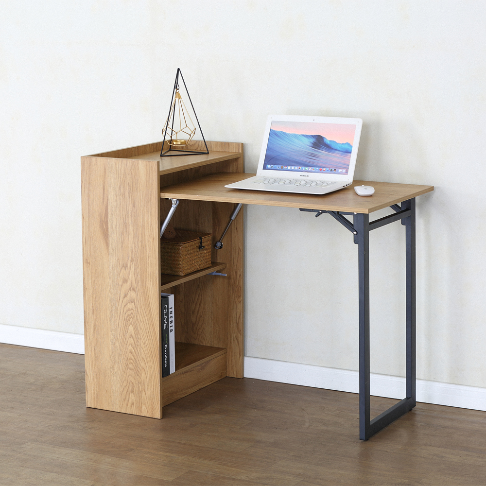 Escritorio Plegable con estante