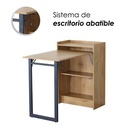 Escritorio Plegable con estante