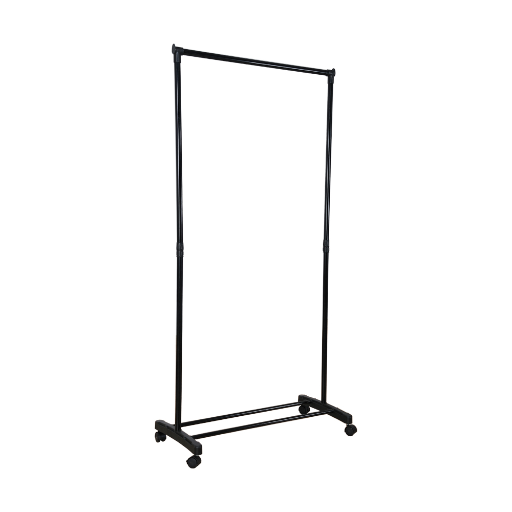 Perchero de ropa multifuncional sencillo Negro