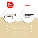 Base de Cama-Ind de Madera King
