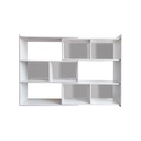 Librero organizador Ilios Innova Retráctil Blanco
