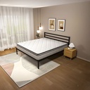 Base con Cabecera Cama-Ind de Madera King