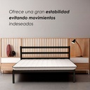 Base con Cabecera Cama-Ind de Madera King