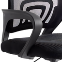 Silla para oficina ergonómica Negra