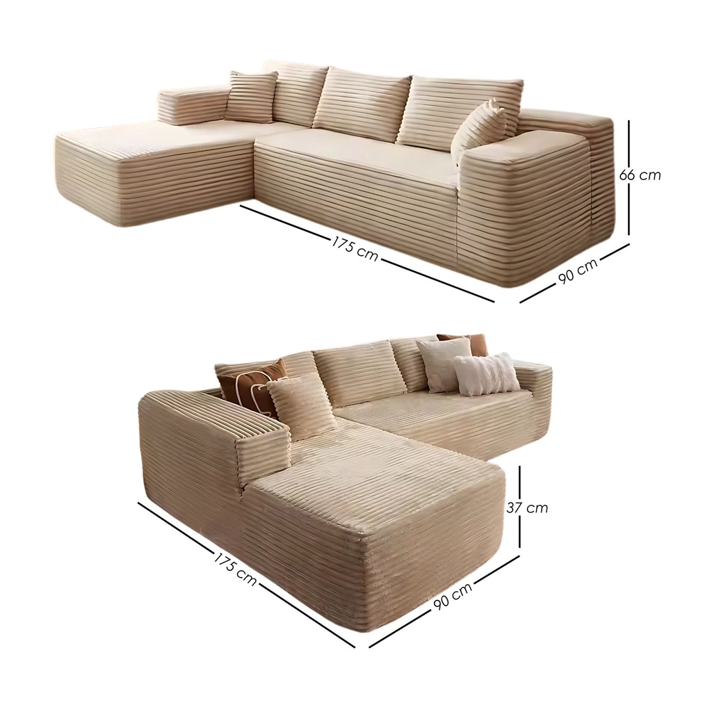 Sofá interior esquinero. 