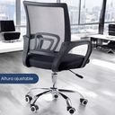 Silla para oficina ergonómica Negra