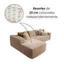 Sofá interior esquinero. 