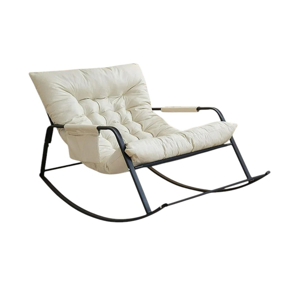 Silla Mecedora Oslo Color Beige