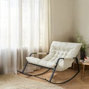 Silla Mecedora Oslo Color Beige