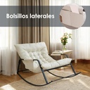 Silla Mecedora Oslo Color Beige