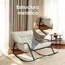 Silla Mecedora Oslo Color Beige