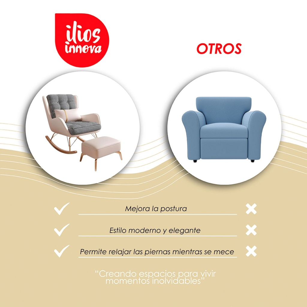 Silla Mecedora Tokio
