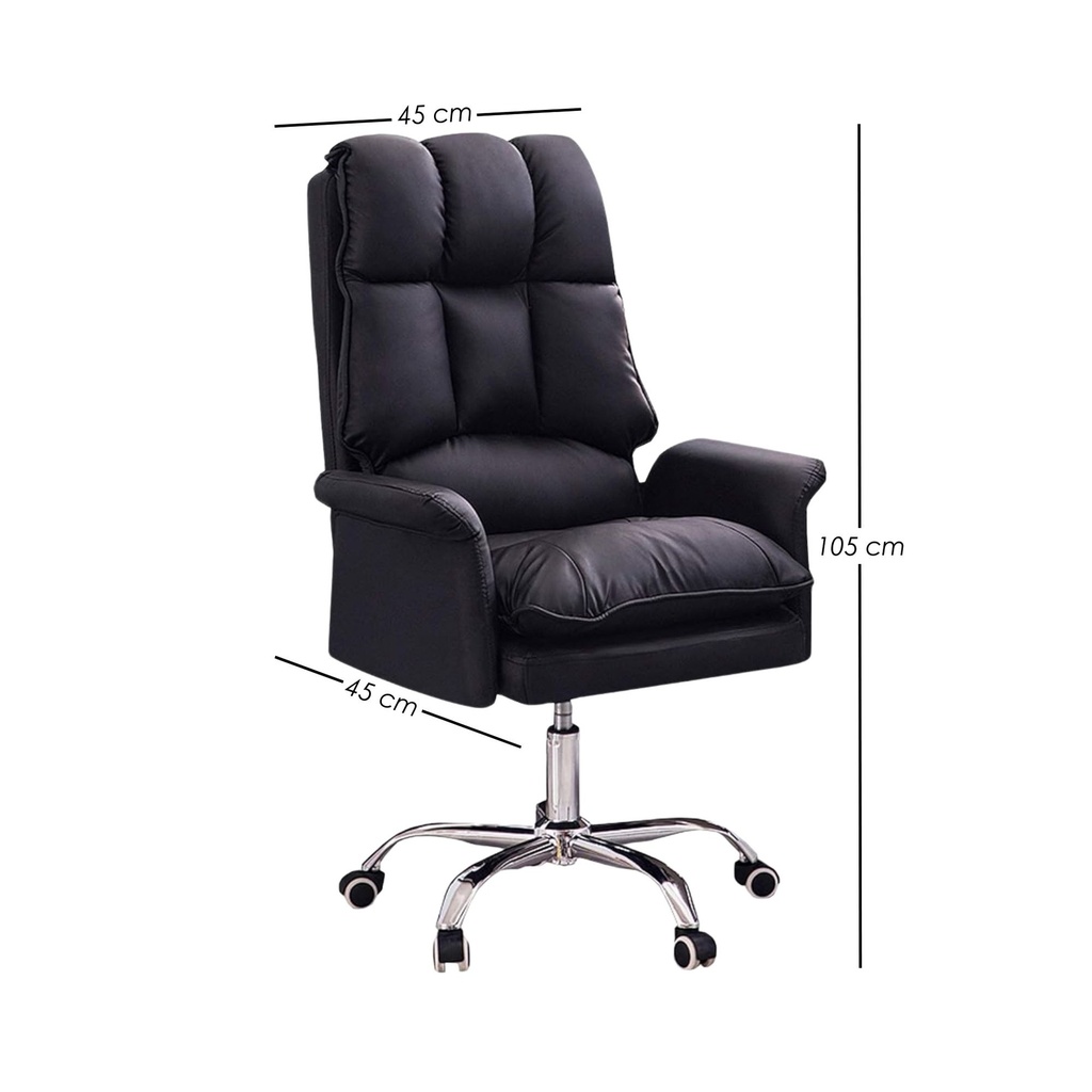 Silla para Oficina Acolchada Negra