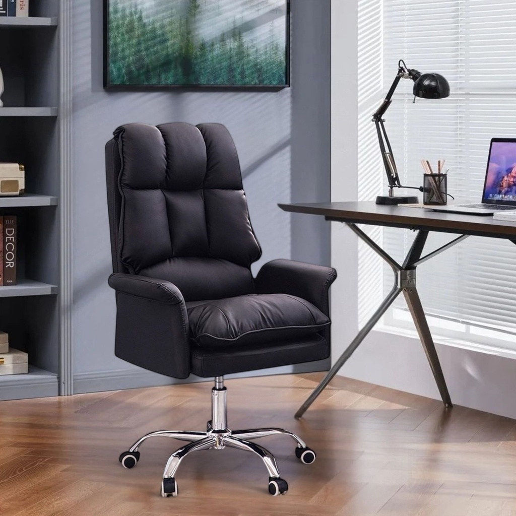 Silla para Oficina Acolchada Negra