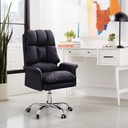Silla para Oficina Acolchada Negra