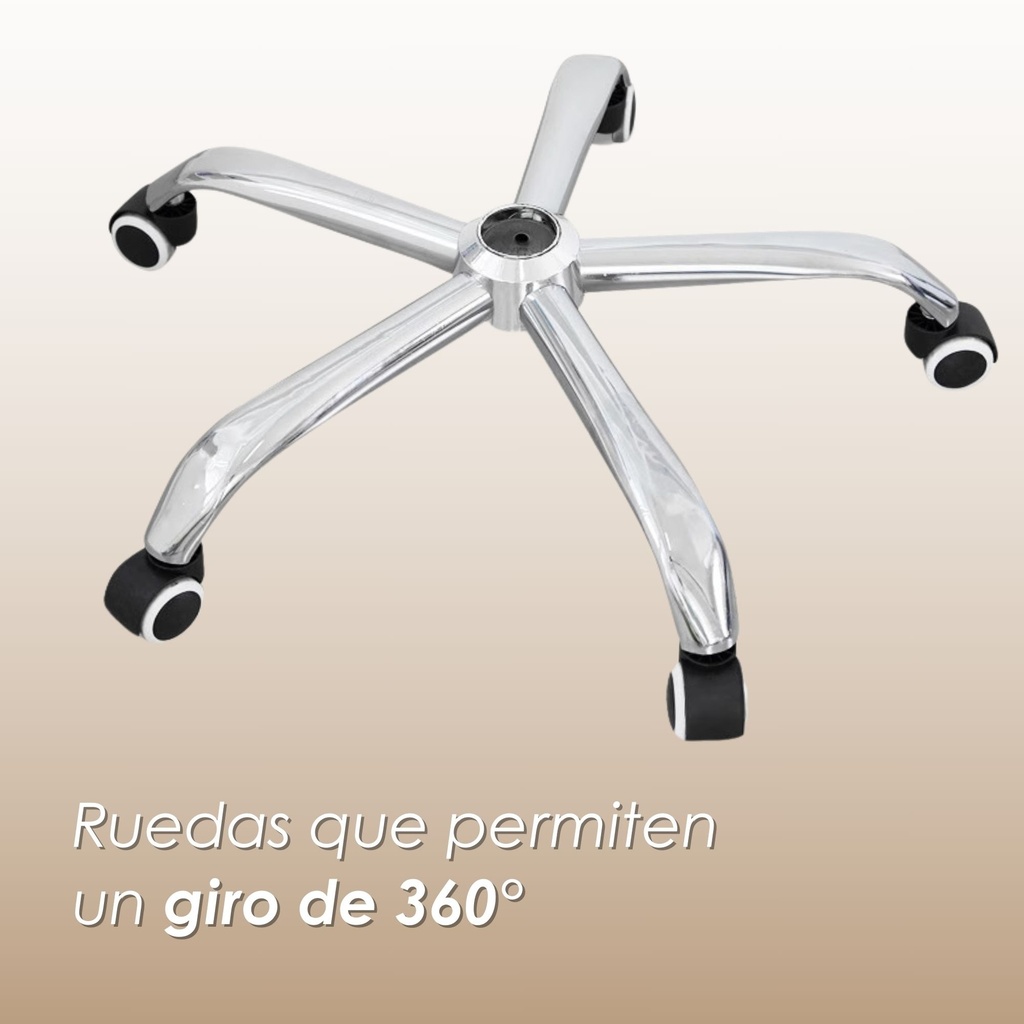 Silla para Oficina Acolchada Negra