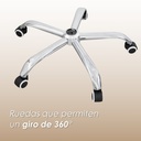 Silla para Oficina Acolchada Negra