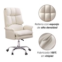 Silla para Oficina Acolchada blanca