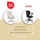 Silla para Oficina Acolchada blanca