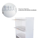 Estante armable 5 niveles Blanco