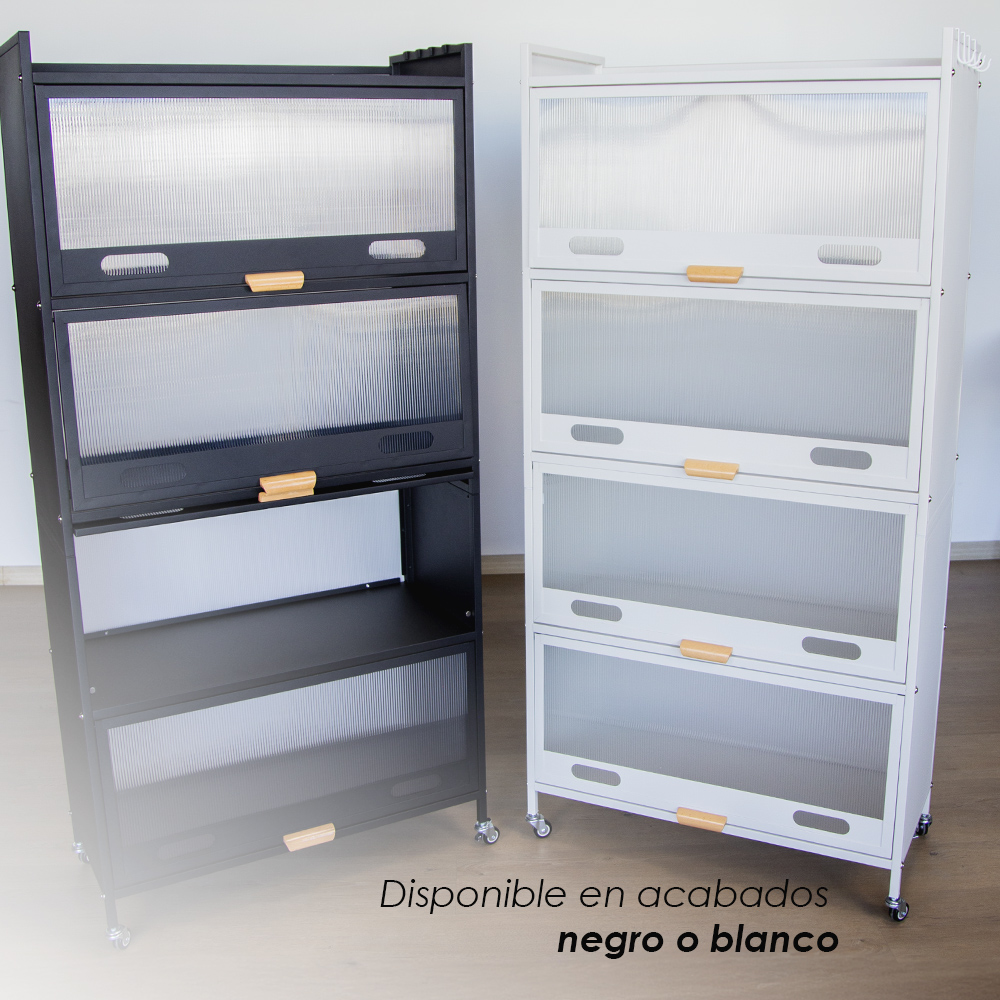 Estante armable 5 niveles Blanco