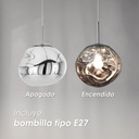 Lámpara Colgante Lava 20 Color Cobre Ahumado