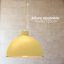 Lámpara colgante 117B amarillo