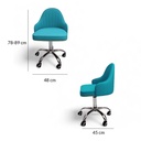 Silla para oficina Tokio Azul