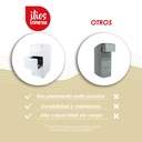 Archivero Metalico de 3 Cajones Blanco