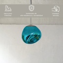 Lámpara Colgante Lava 28 Color Azul