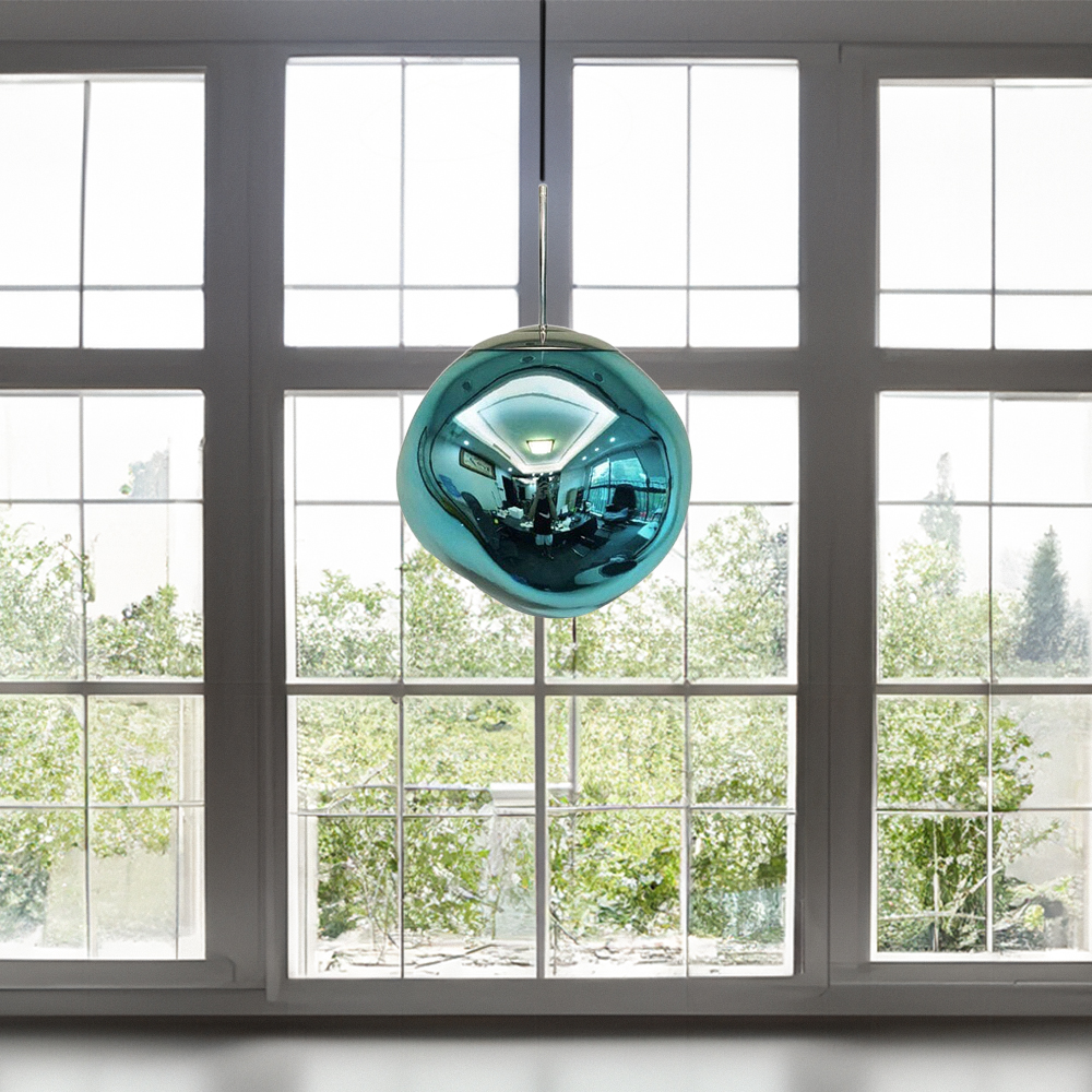 Lámpara Colgante Lava 28 Color Azul