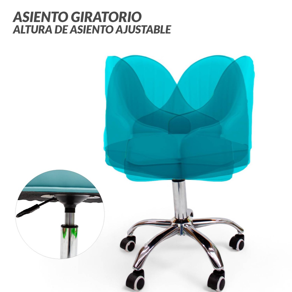 Silla para oficina Tokio Azul