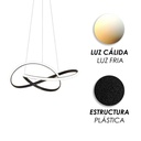 Lámpara Curva Blanca