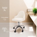 Silla para oficina Tokio Blanca