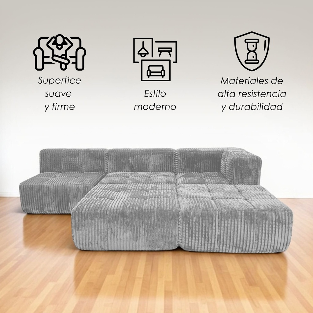 Sofá Milán de 5 plazas