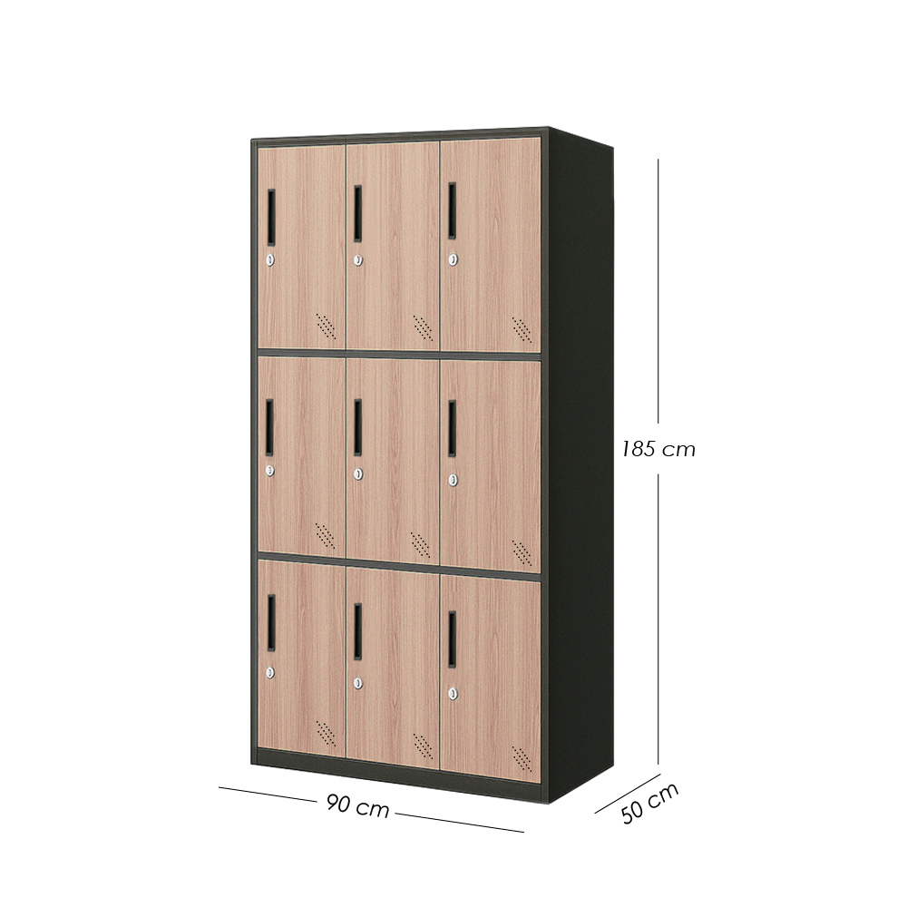 Casillero Locker de 9 Espacios