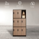 Casillero Locker de 9 Espacios