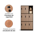 Casillero Locker de 9 Espacios