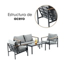 Sala para jardín 4 piezas