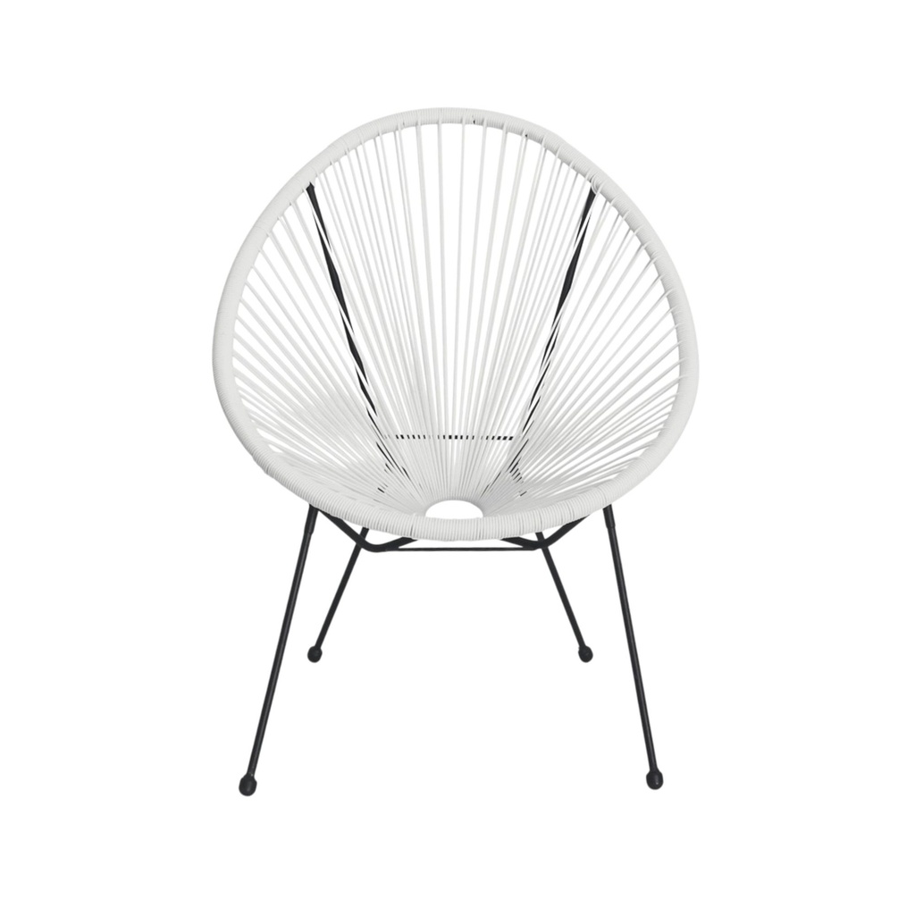 Silla tipo Acapulco color Blanco