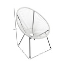 Silla tipo Acapulco color Blanco