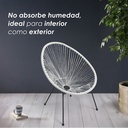 Silla tipo Acapulco color Blanco