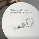 Lámpara colgante 117B blanco