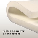 Sofa Cama 2 Plazas con antebrazos Beige