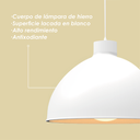 Lámpara colgante 117B blanco