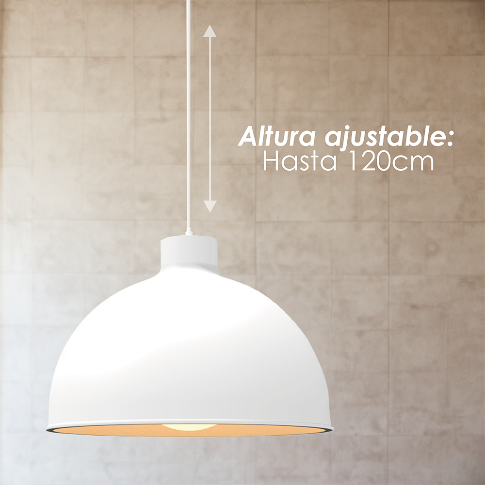 Lámpara colgante 117B blanco