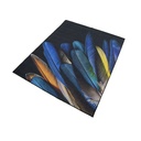 Tapete nórdico 2 x 1.60 m (Plumas 3D)